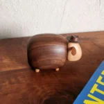 Cartoon Sheep Home Decor – Black Walnut Wood - 图片 4